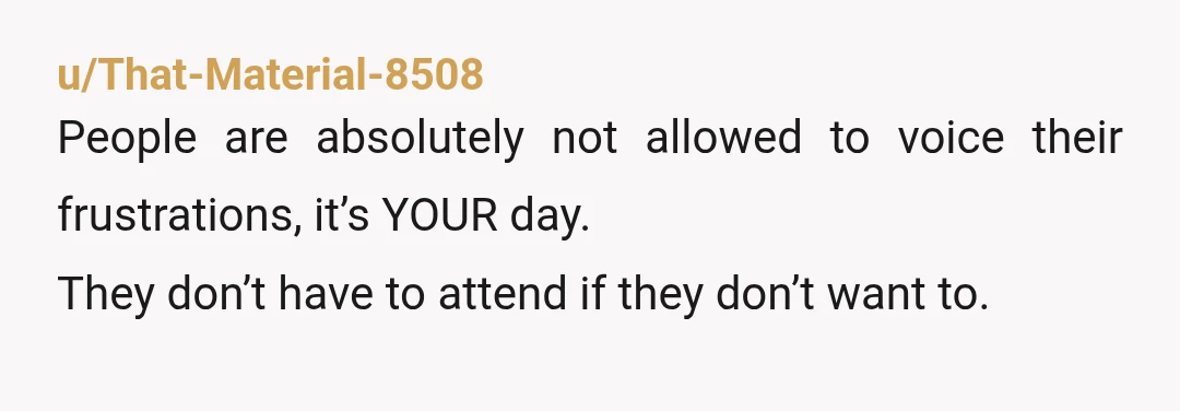 u/empirerec8 NTA That said, as a guest, driving 5 hrs in a day seems like a nightmare.  I mean, I not saying you shouldn't do what you want... you most...