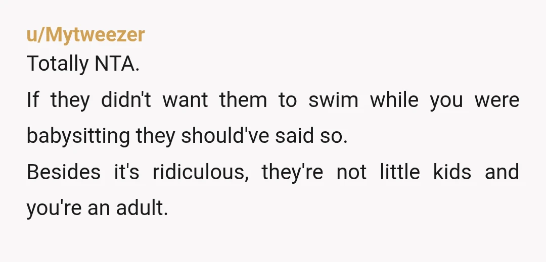 u/ClodaghSnarks NTA. But do know the kids clearly loved their time with you since the husband actually reached out again to ask you to mind them a second time. It...