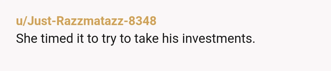 u/Riker_Omega_Three You don't need reddit You need an attorney and a restraining order If your husband doesn't want to get one, that's on him you need to protect yourself because...