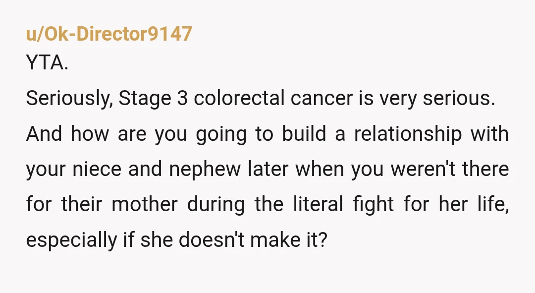u/KittiesLove1 I thinkk if you weren't an AH you would have jumped on the chance to make amends. And not in return for reconciliation, but to bring some good to...