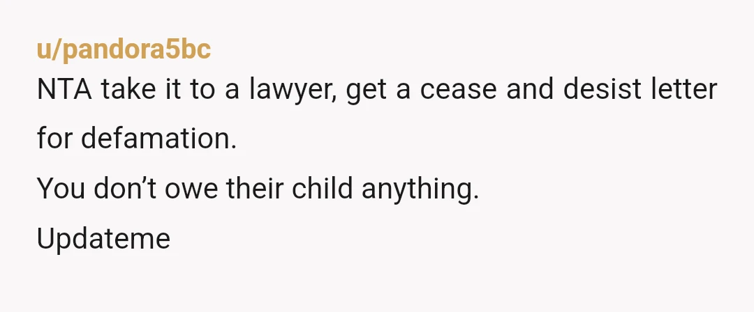 u/Narrow-Oven5445 NTA- They’re jealous and guilt tripping you. Document everything, my guess is that this is just the tip of the iceberg. Also not sure how it is in Australia...