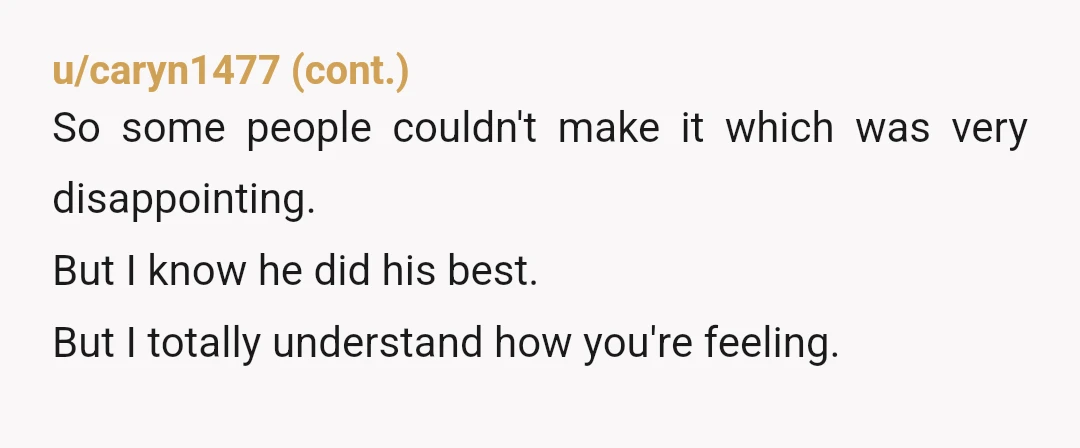 u/Vandreeson NTA. He just showed you how much, or in this case how little he cares. He's had plenty of time. You even told him to call your friends and...
