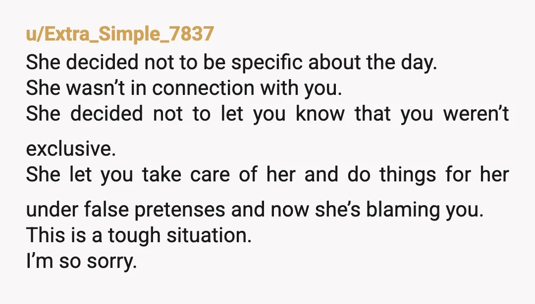 u/Any-Assault
Get that DNA test.
If she refuses, then just ghost her.
If you really want to be a father to that kid, then get a lawyer like yesterday.