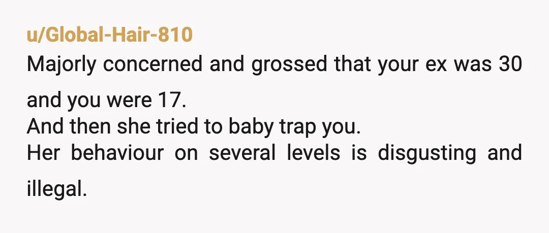 u/Then-Spell-3733 no because you guys are exes she has no say in if you date someone or not. You are single now which means you can date people again regardless...