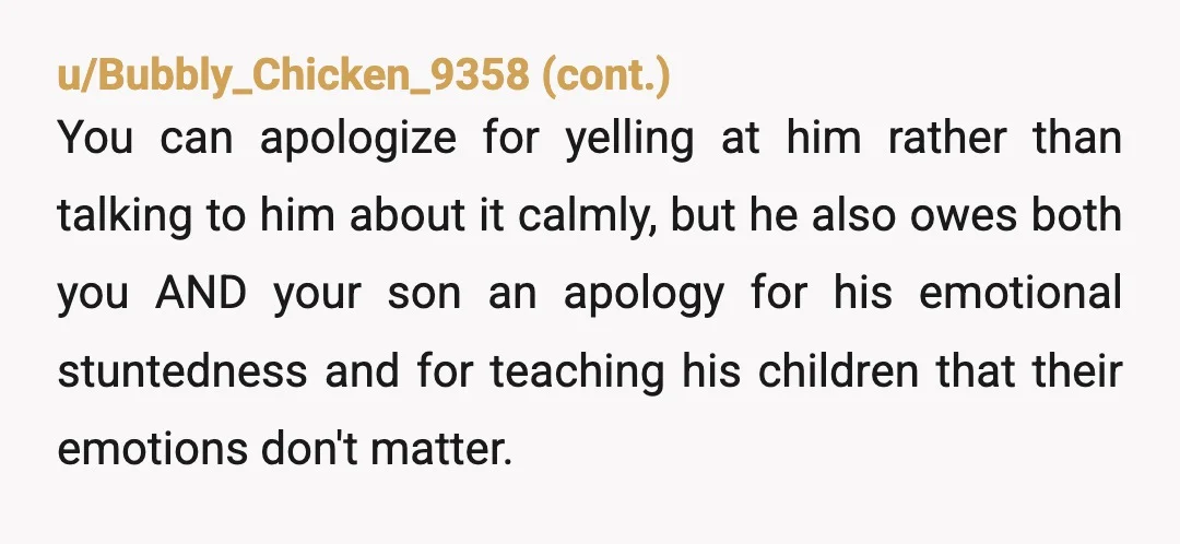 u/Roq456 Why are you married to a guy, and got kids with him, when you don't want your kids to turn out like him? Does not compute. (I do understand...