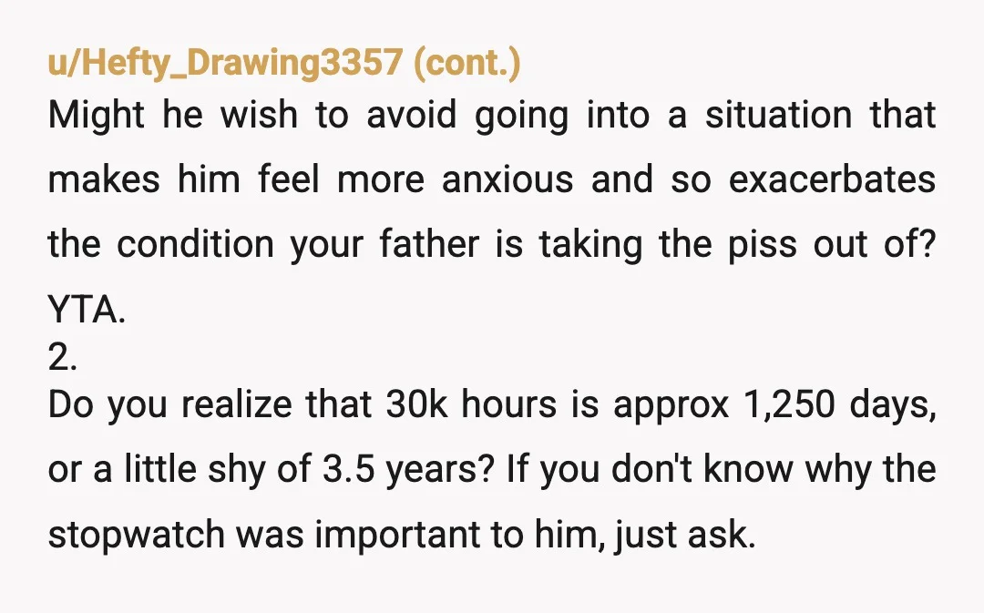 u/toranine YTA it seems that you and your family have a lot in common, including being cruel and toxic. you should probably do right by him and dump him so...