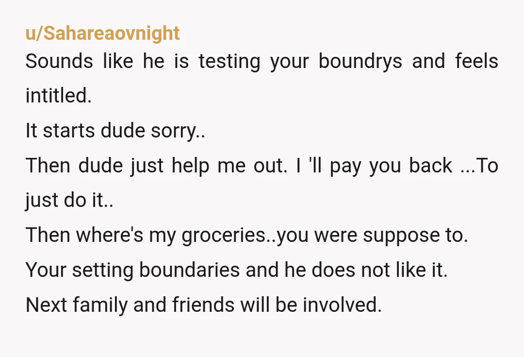 u/DangerousCap7973 You are NOT the Ahole. Maybe looking for a new apartment or roomie is in order...or just buy another fridge with a lock for your groceries. Just because the...
