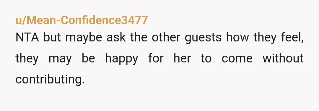 u/derrynek NTA, good on you for calling her out! the fact that she wasn't apologetic & was fully aware says all you need to know. ie if i REALLY cant...