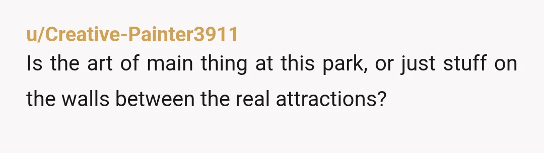 u/djmcfuzzyduck
Show him The Willy Wonka Chocolate Experience one from like 2024.
Or back before the whole A.I craze back in the day - DashCon!