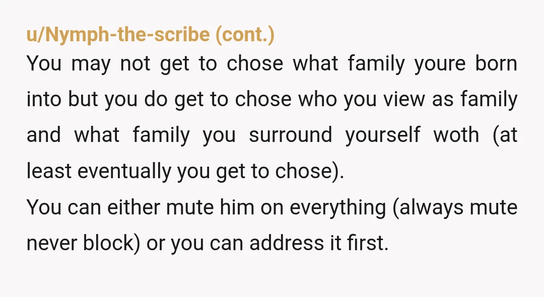 u/MolleROM Men can really be so stupid. I’m not going to completely blame him for wanting affection but not in the house with his wife and daughter. And then to...