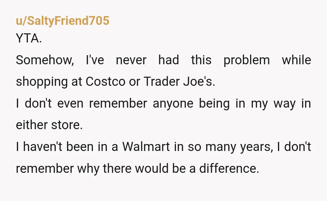 u/Plane-Engineering729
It's the strangest thing at Walmart. No matter what I want to look at, there's always a stocker in front of it.
It's uncanny actually.