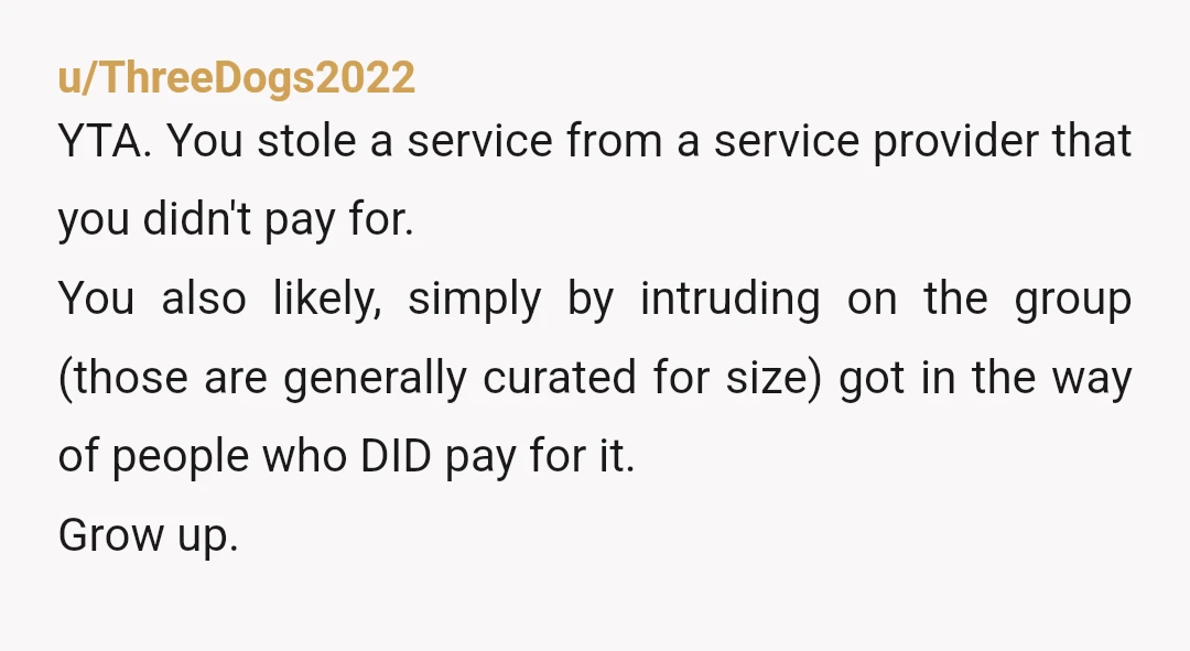 u/Bowman74 YTA, and in addition to the many reasons offered here, I'm going to give another one I didn't see. Why do you think the tour guide does those head...