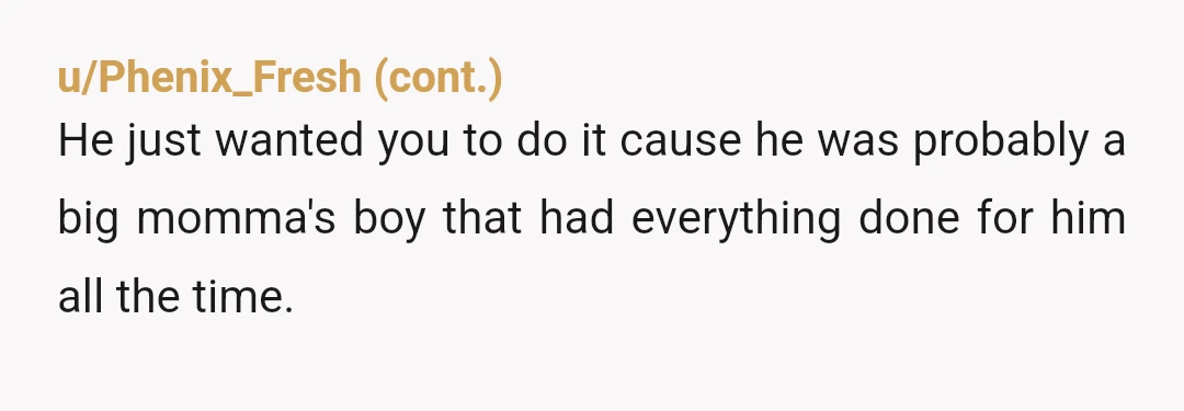 u/Appropriate-Ad8497 I know women get saddled with most housework and cooking when guest come over then there is thenaftermath cleanup as.well.it take 1 day to prepare 1 day to host...