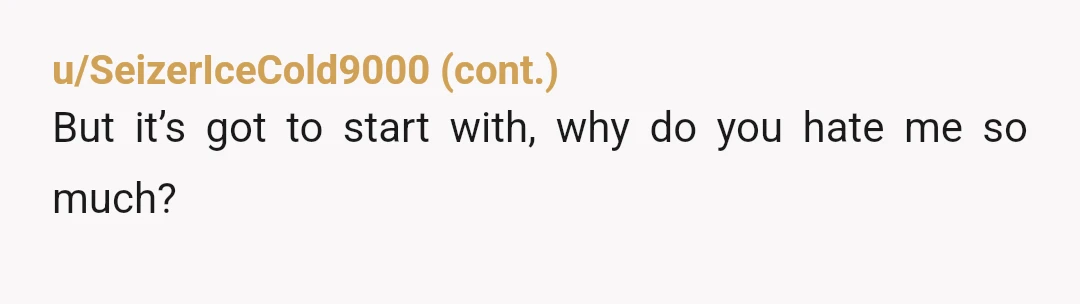 u/LadyLightTravel
NTA.
You can’t have a relationship without trust.
And those two are utterly maliciously untrustworthy.