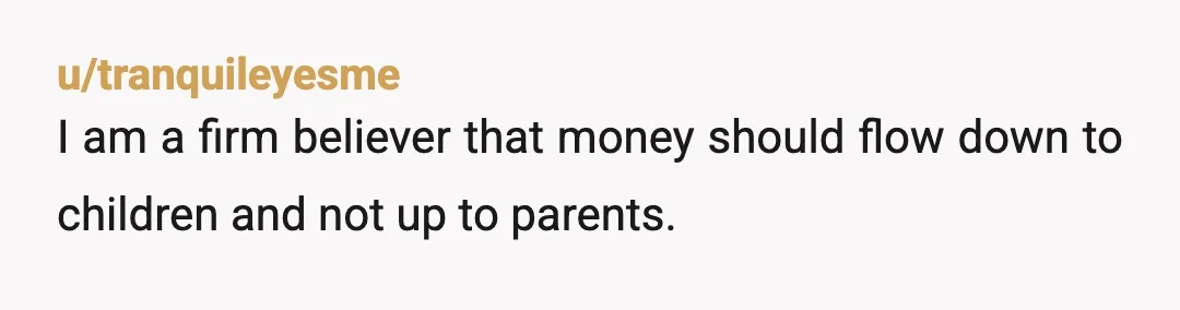 u/toastedmarsh7 Do you have any plan to find a life partner or have kids of your own and build your own family? I hate to think that you’re dedicating your...