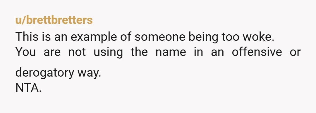 u/Jaded-Form-8236 Don’t want to be the AH her but my take on this is: As a privileged white person she used her privilege to make you feel awkward about something...