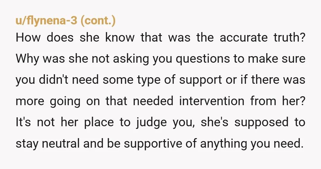 u/MyDarlingClementine
NTA, that doctor was out of line with that comment.
Also I would love if my kid continued to live with me beyond turning 18. 🥺