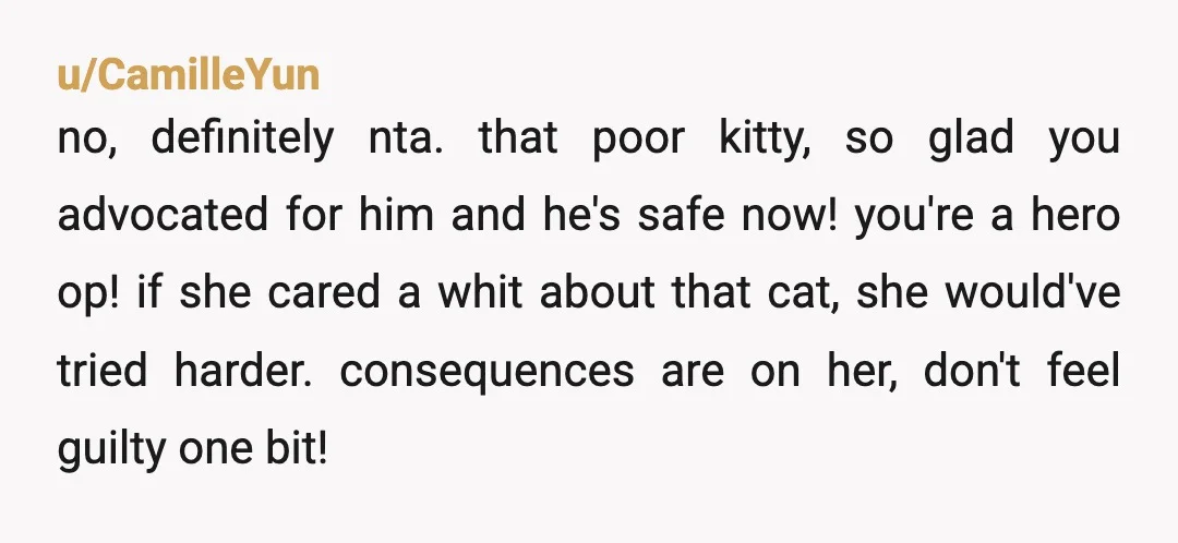 u/Brave_Read_8531
Do not feel bad for this woman. Would you want someone like her working with kids? I think not! NTA