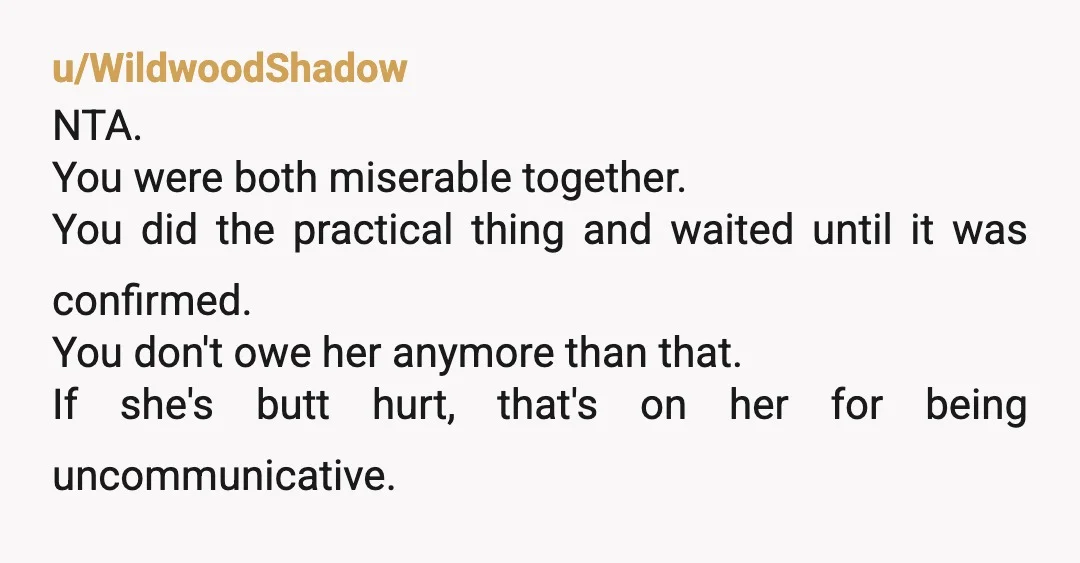u/ButterscotchLittle65
NTA and take this as an opportunity to end things completely with her.