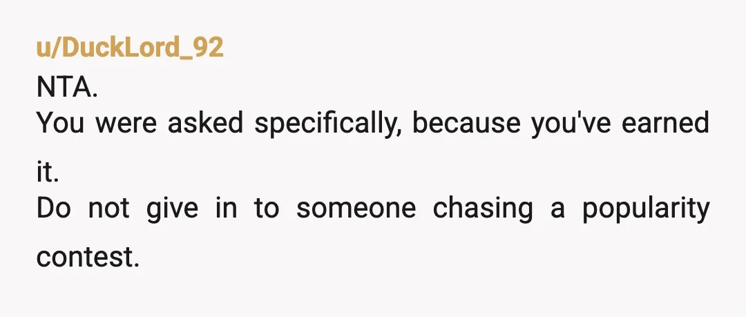 u/tiggergirluk76 Is that speech meant to be a class representative speech or are you representing the organizer who asked you? If it's for the class, then you aren't their representative...