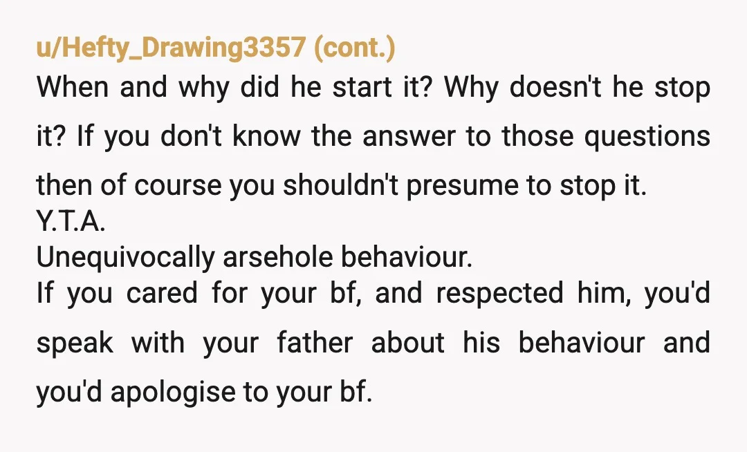 u/Compguysci YTA - Really messed up to make him feel bad for not wanting to be around people that treat him like crap. Extra messed up to punish him for...