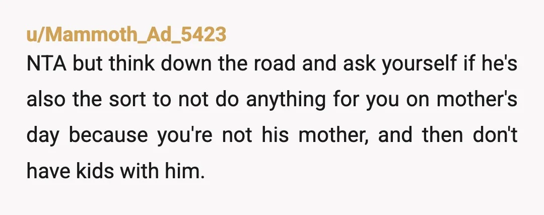 u/losttforwords
As long as you did the same kind of thing for his mom on Mother’s Day I don’t see an issue or why it’d be weird