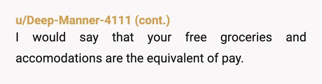 u/babybug98 … they pay everything for you. Some people your age have to pay rent, pay bills, and still go to school all on their own. You gave them a...