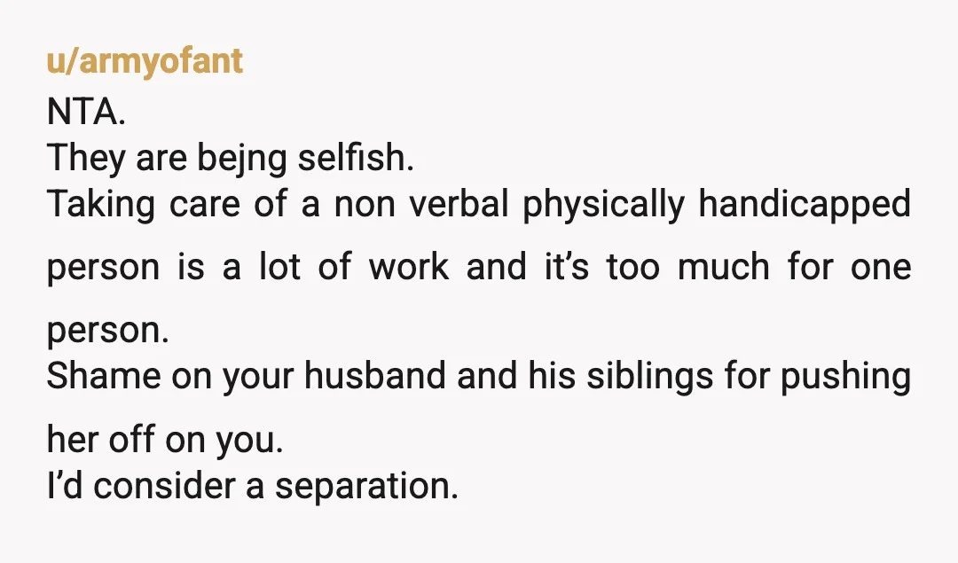 u/TaylorMade2566 who cares if they tell you that you're being selfish, when they are the ones who are refusing to do what they ask of you. Selfishness can be self...