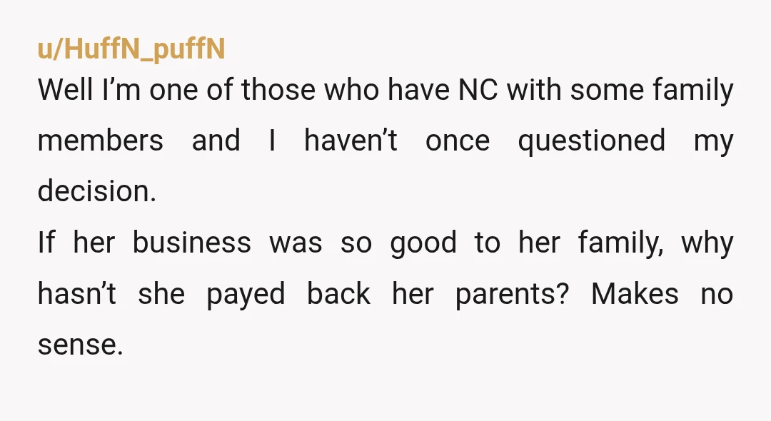 u/miflordelicata
You really should be mad at your parents as well. They all lied to you.