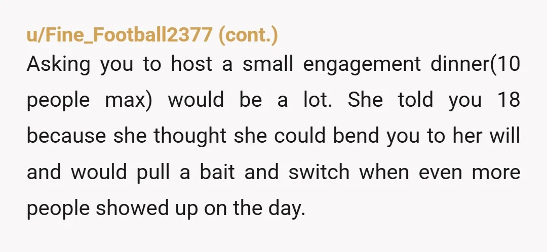 u/planetmike2
Engagement gift? Wth? I am so old, I didn’t know that an engagement gift was a thing.