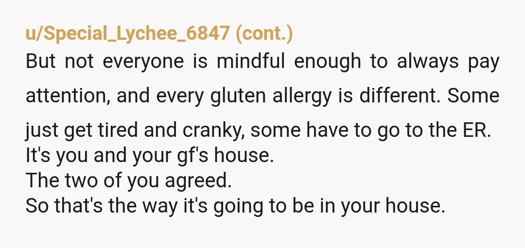 u/copiedfurby I can’t eat pork - it makes me break out in hives and my throat closes up. I once had a room mate who used my pans to make...
