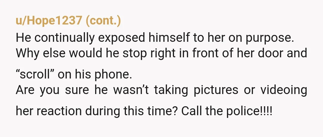 u/Duke-George-of-York
Get your daughter out of that house as fast as you possibly can.
This is extremely concerning behaviour and it’s definitely on purpose.