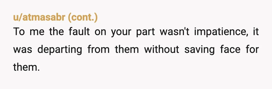 u/Xylorgos That's insane. NTA. Why is 'showing emotions' in front of your ex fiances' family a bad thing? Are they robots? I can't believe they would find fault with YOU...