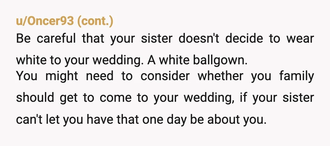 u/IchiroTheCat
Walk the aisle with a good friend.
Your former family does not deserve to have you in their miserable lives.
Congratulations