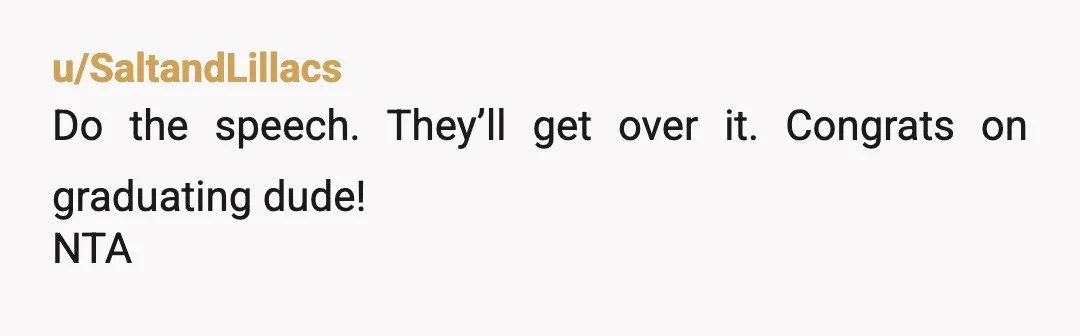 u/Drakonbreath I would consider giving it up. It's understandable that the class feels some sort of way for having their group represented by someone who wasn't their rep for all...