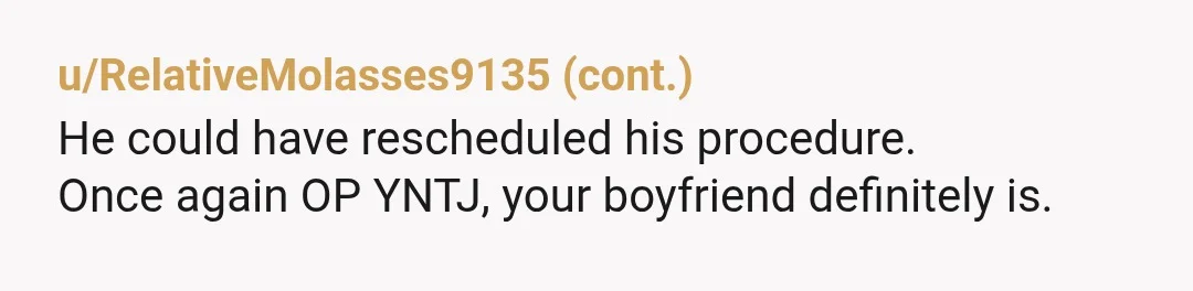 u/Anderson22422
Why is his family weighing in on your personal conversations