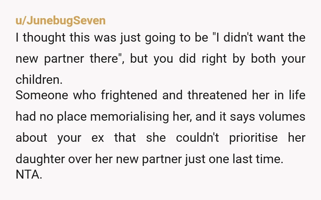 u/playhookie NTA. You protected your child who needed your protection from a parent who didn’t prevent them from being around abuse. You owed nothing to your ex after they allowed...