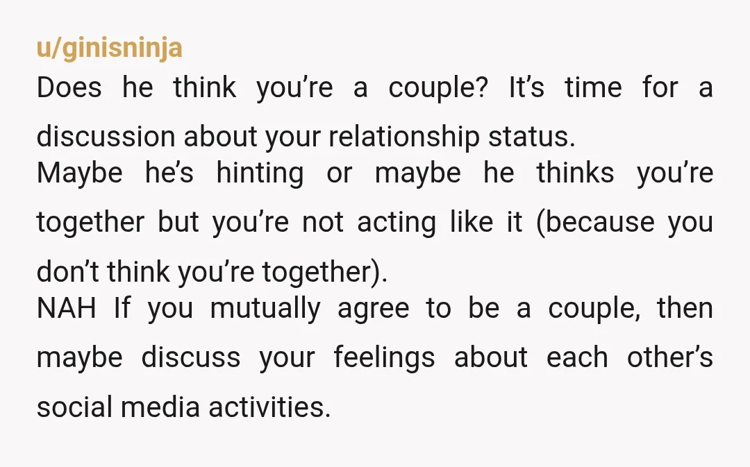 u/manonforever Meanwhile my partner and I have debates who’s hotter than who. Are we threatened? No, because we know 1) our partners still have eyes to see 2) that finding...