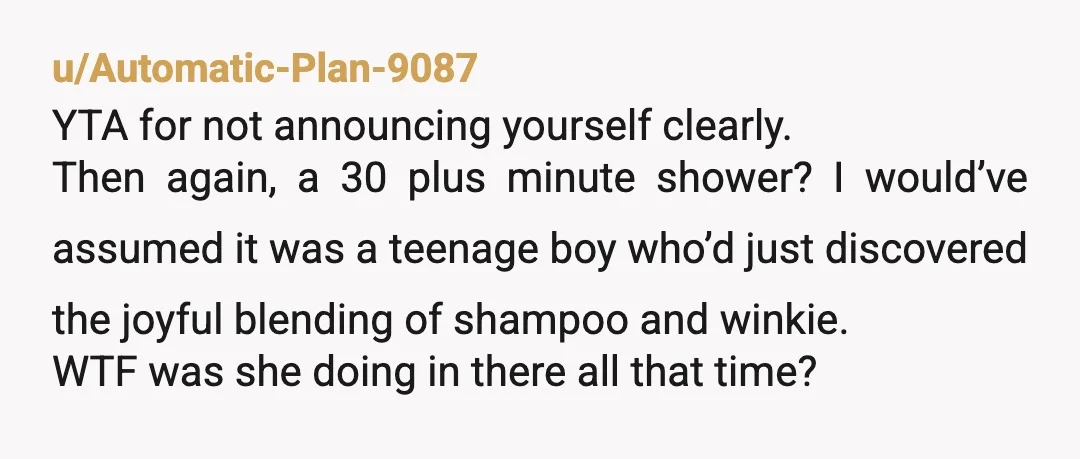 u/PhoneRings2024 Sounds like planet fitness lol. Always call out and let somebody know that you need to come in and to let them know when they leave so you can...