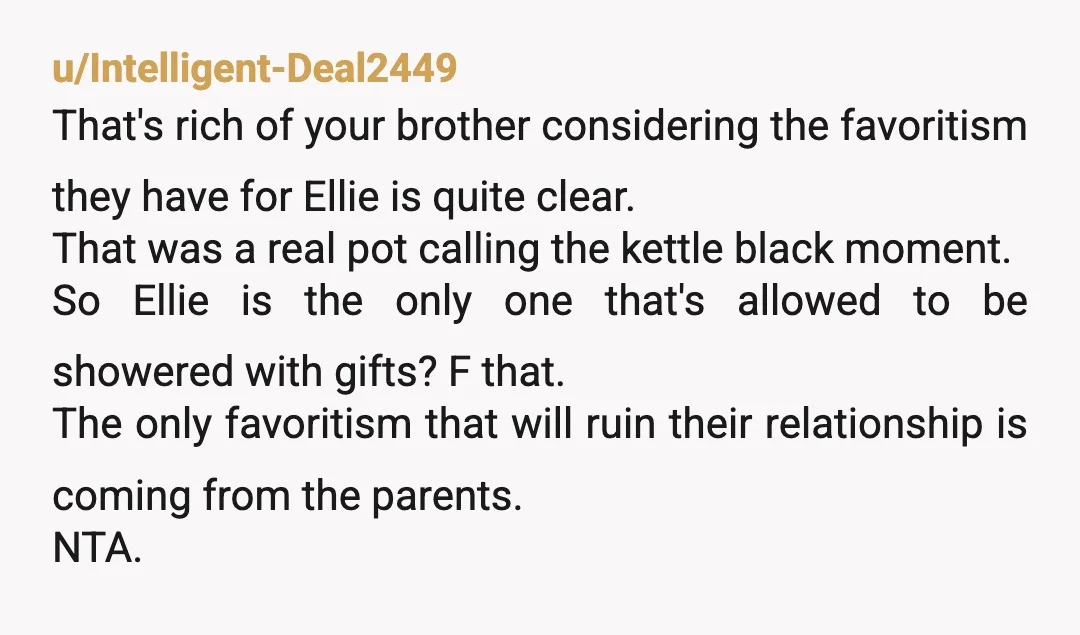 u/abwaters97 Your brother is TA for allowing his daughter to be treated this way. Please point this out to him if he somehow doesn’t know. Ivy did nothing wrong but...