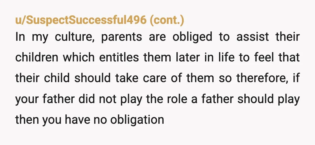 u/WhereWeretheAdults You realize both your parents are taking advantage of you financially? Mom didn't invest in your future - she invested in hers. She's just nicer about. Now she's been...