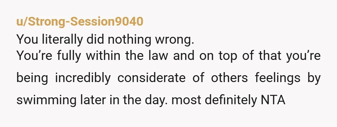u/Revolutionary_Ad1846 Are they gonna call the cops on men with man boobs too? Probably not. NTA
