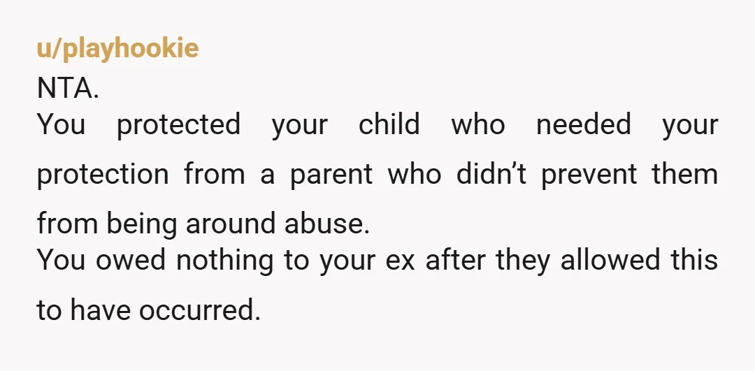 u/supersmallnugget NTA in any capacity. She was for sure. Although based on your post I can’t imagine why you should think you’re the AH?