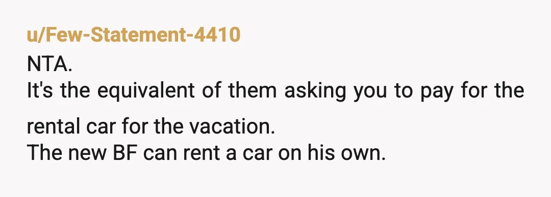 u/FitSky6277
Take the fuse out for the ignition and don't say a word.
When they find out it won't start, they can go rent a car.