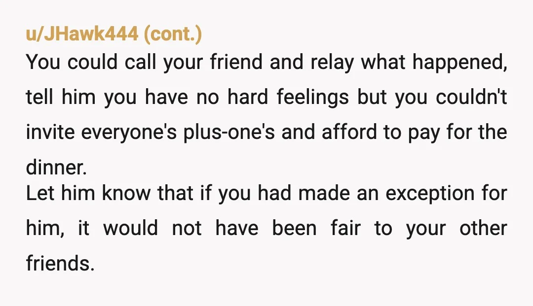 u/Late-Information208
Having a stranger show up uninvited every time you hang out would drain anyone's social battery, you set a boundary and got called weird for it ntj