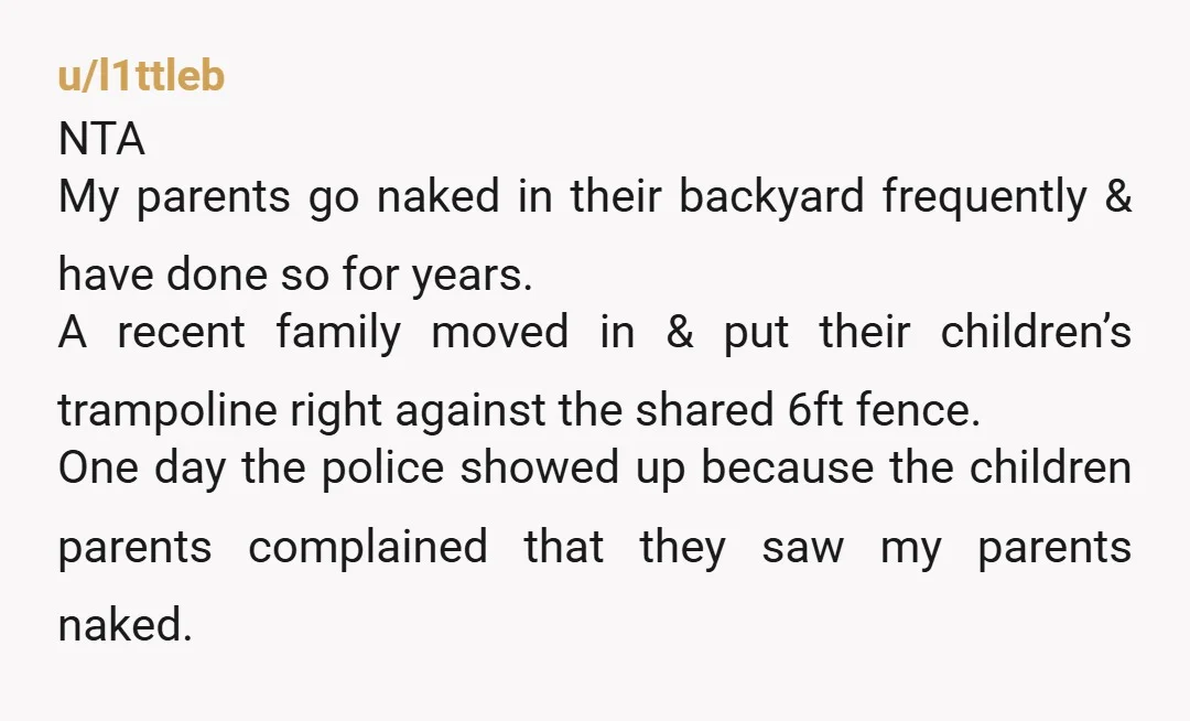 u/itsonlyfrager Sounds to me like these parents need to take some responsibility and talk to their children. Not your responsibility to spare them a conversation they don't want to deal...