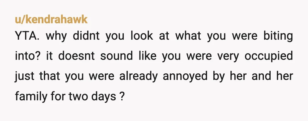 u/kellsdeep
Yo, I think you're right, but grossly over reacting.
And disrespected? Dude are you her man, or her superior? Chill out a little.
