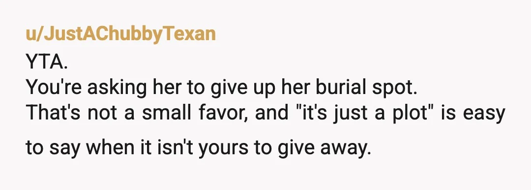 u/Flangubalon
YTA, why do you even need to ask? Surely you must have known that the whole of Reddit would deemed you TA based on this?!
