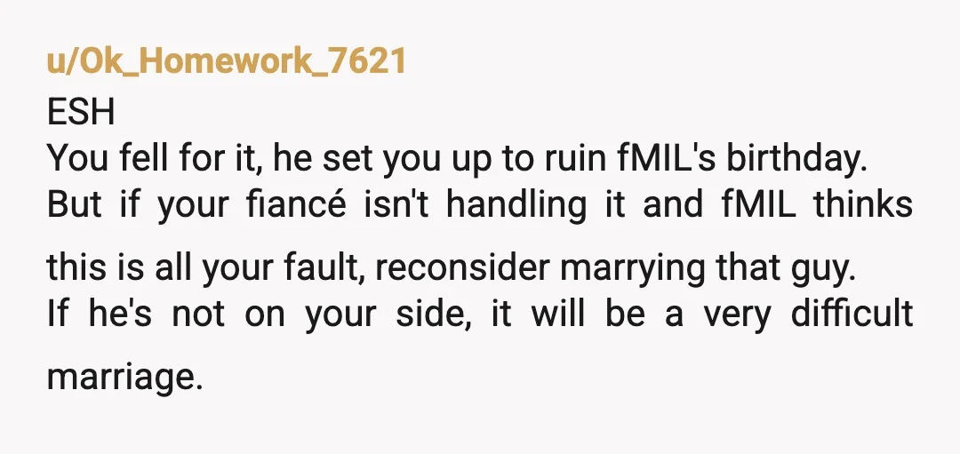 u/mintchan
YTA as well as your BIL.
It’s someone’s birthday and you and him had to ruin it for everyone else