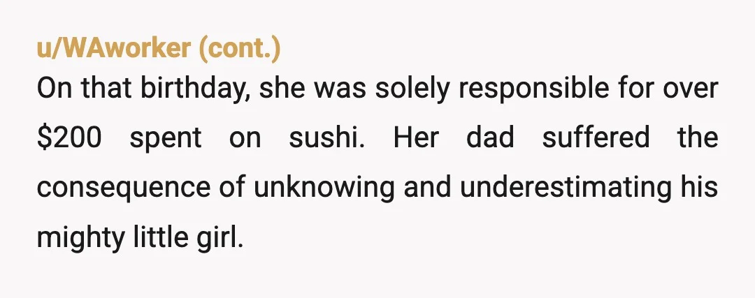 u/russjfjr Call your ex’s mom, and tell her she needs to teach her son how to be a parent, and then he can teach his son the value of a...